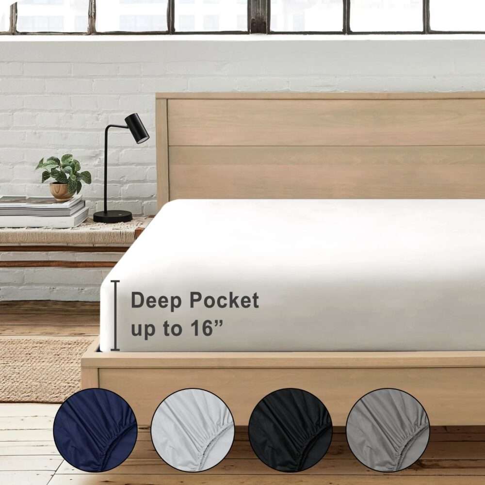 Luxury Bed Sheet Gray n Black 7